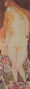 Gustav Klimt adam and eve oil